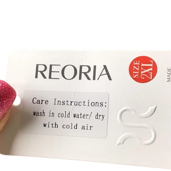 ReoRia Green Fitted Long Sleeve Bodysuit size 2XL NWT - Picture 7 of 7